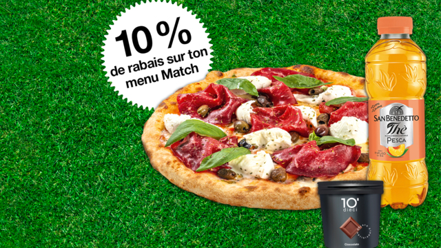 Le menu match dieci